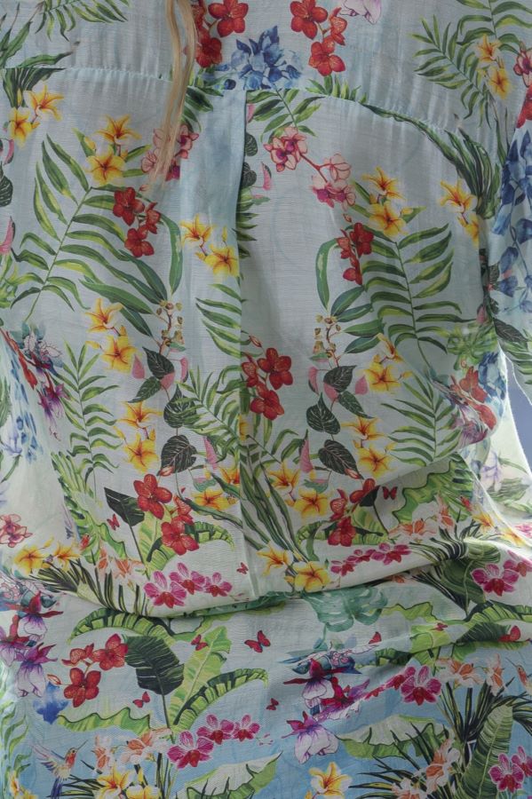 Tropical Silk Shirt